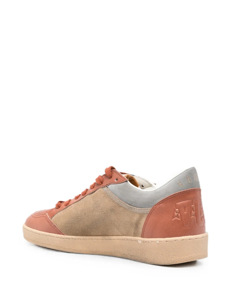 Sneakers Golden Goose Ball Star Panelled portocaliu - imagine 4