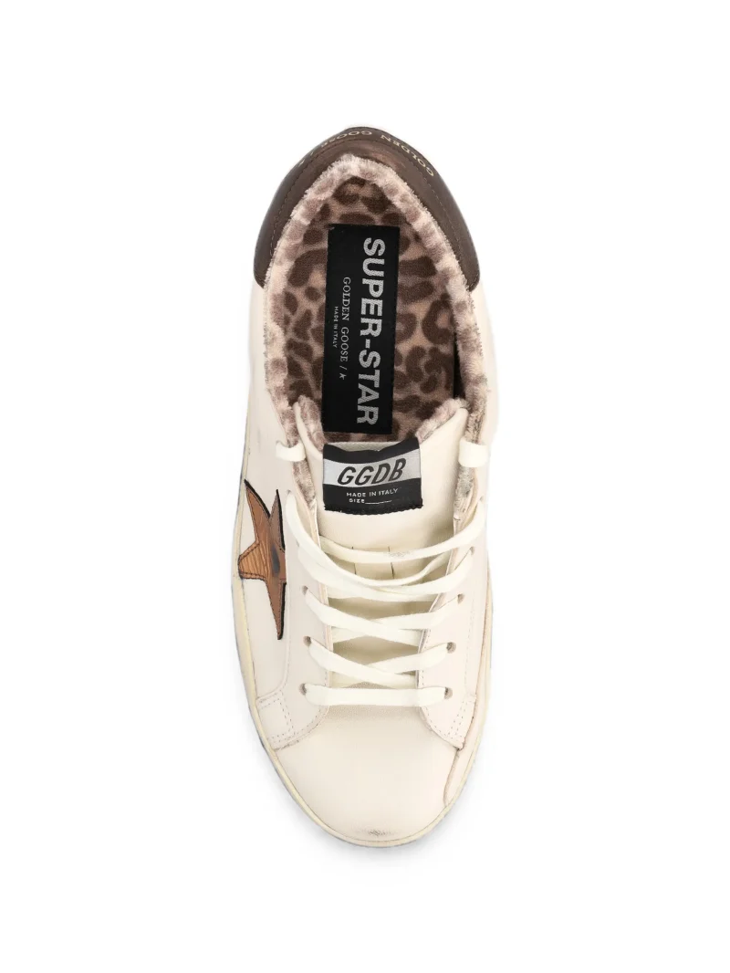 Sneakers Golden Goose Super-Star Distressed bej - imagine 4