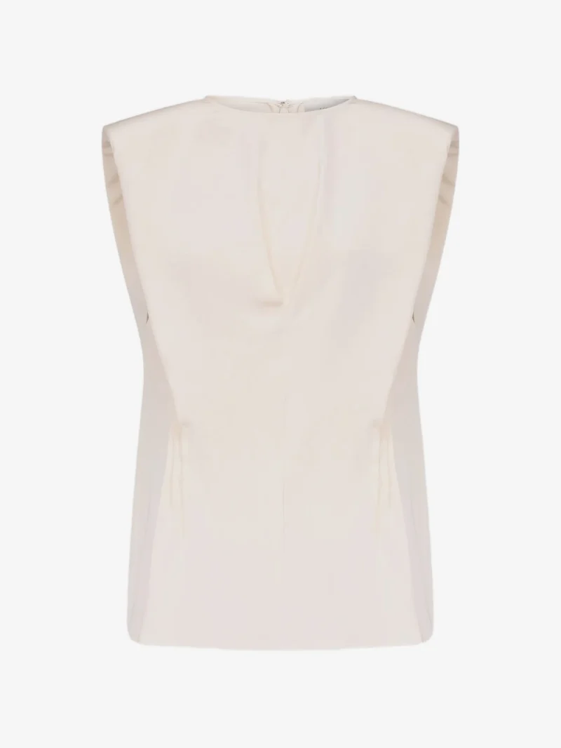 Top LouLou de Saison Pleated bej