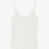 Top LouLou de Saison Ribbed-Knit ecru