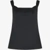 Top Rohe Off Shoulder negru