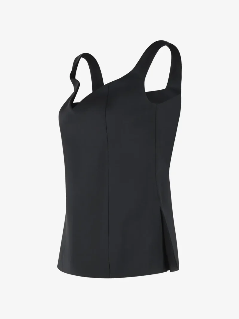 Alternative view of Top Rohe Off Shoulder negru