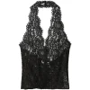 Top Stella McCartney Halterneck Lace negru