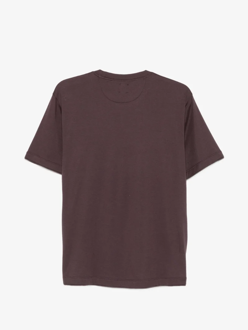 Alternative view of Tricou Eleventy crew-neck maro