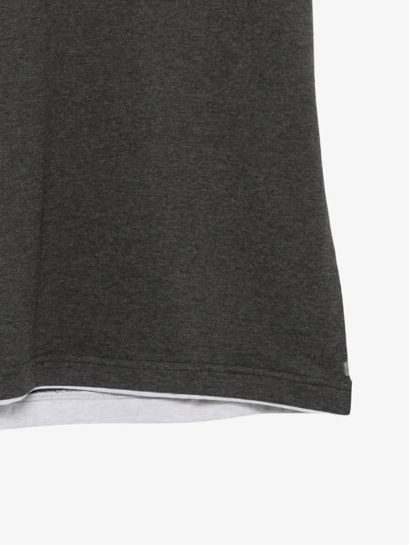 Tricou Eleventy Layered-Effect Short-Sleeve gri - imagine 3