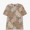 Tricou ETRO Paisley Print bej