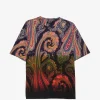 Tricou ETRO Paisley Print multicolor