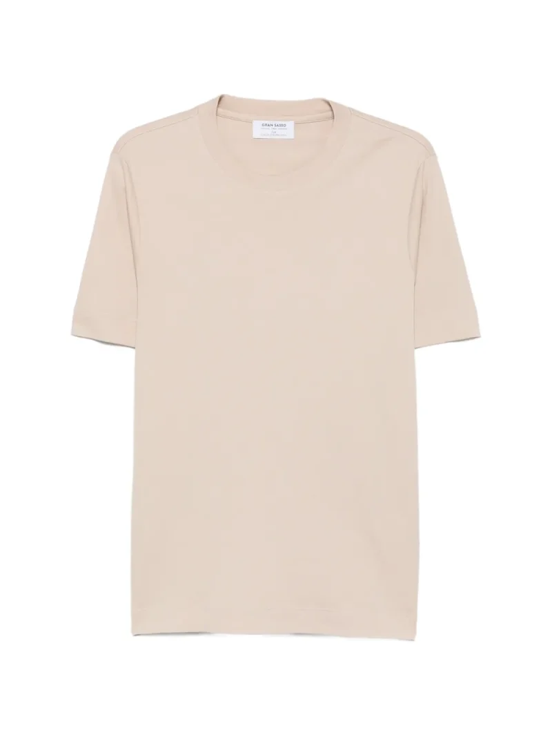 Tricou Gran Sasso Crew-Neck bej