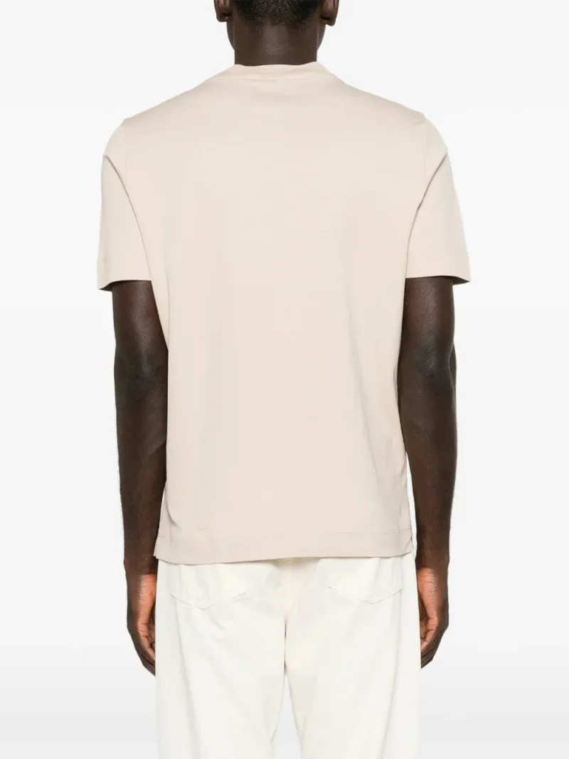 Alternative view of Tricou Gran Sasso Crew-Neck bej