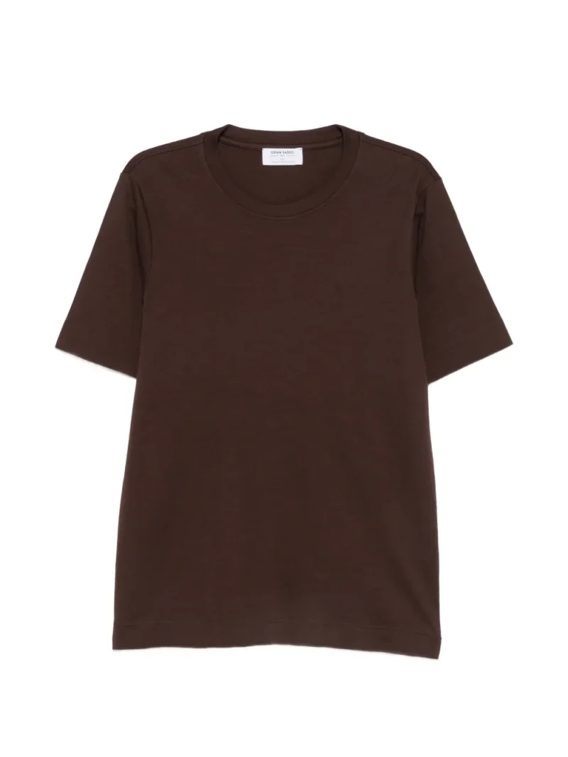 Tricou Gran Sasso Crew-Neck maro