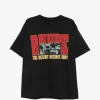 Tricou RHUDE Desert Decides Graphic-Print negru