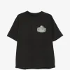 Tricou RHUDE Logo-Print negru