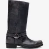 Ghete Golden Goose Buckle-Strap Biker negru