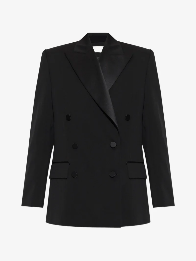 Sacou Balmain Double-Breasted negru