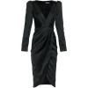 Rochie mini Balmain Draped negru