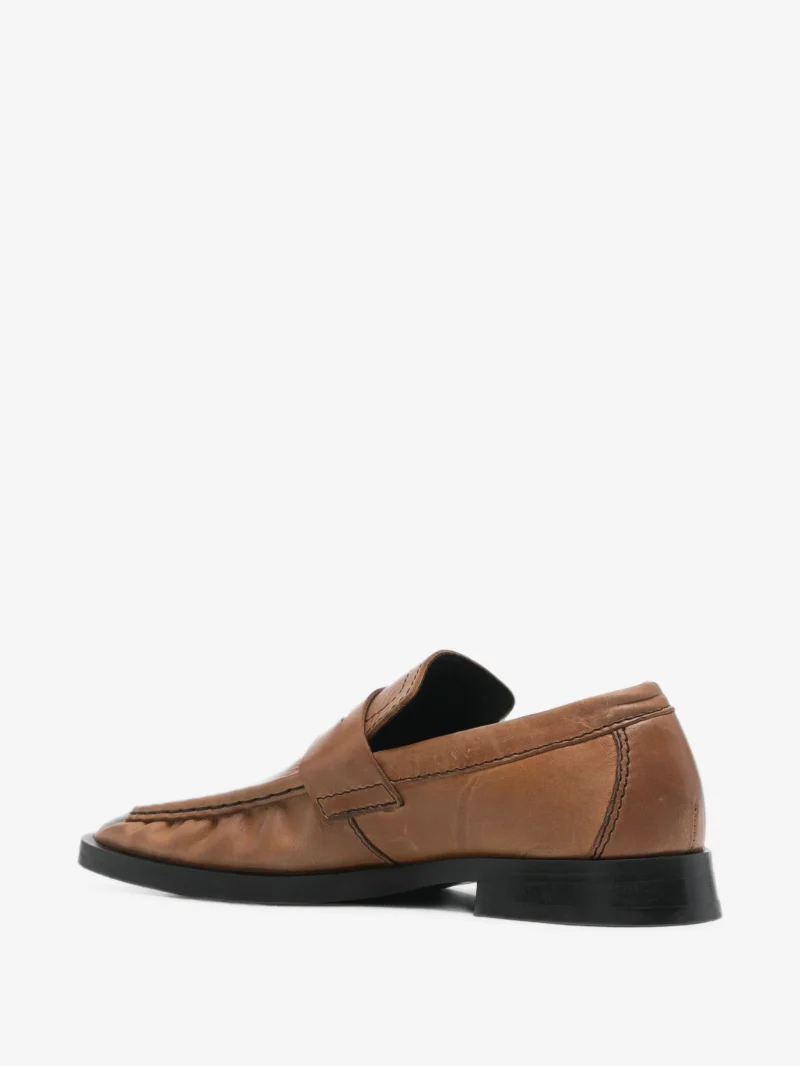 Alternative view of Loafers Miista Zita Leather Penny maro