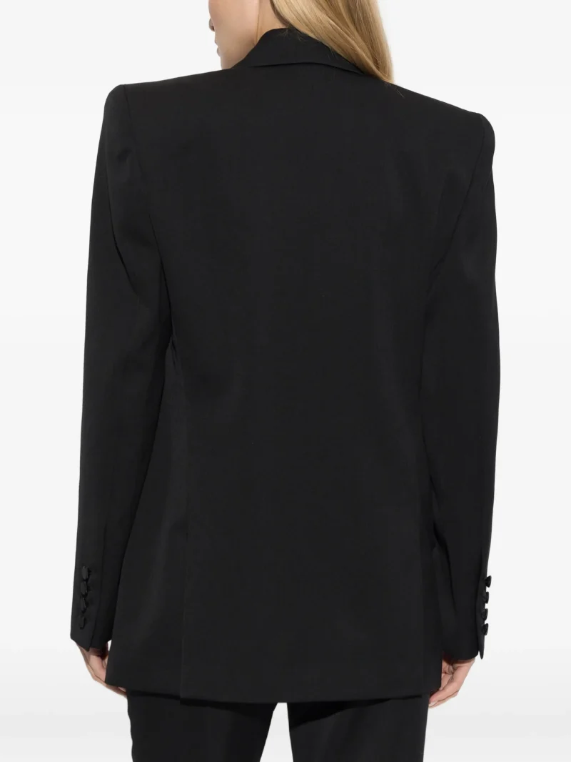 Alternative view of Sacou Balmain Double-Breasted negru