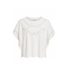 Tricou Marant Etoile Broderie-Anglaise Cut-Out negru