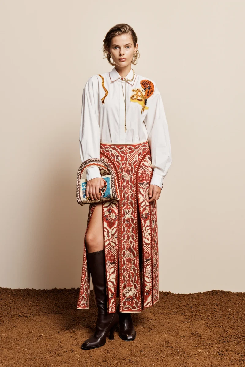 Camasa Alemais Westwood Embellished alb - imagine 5