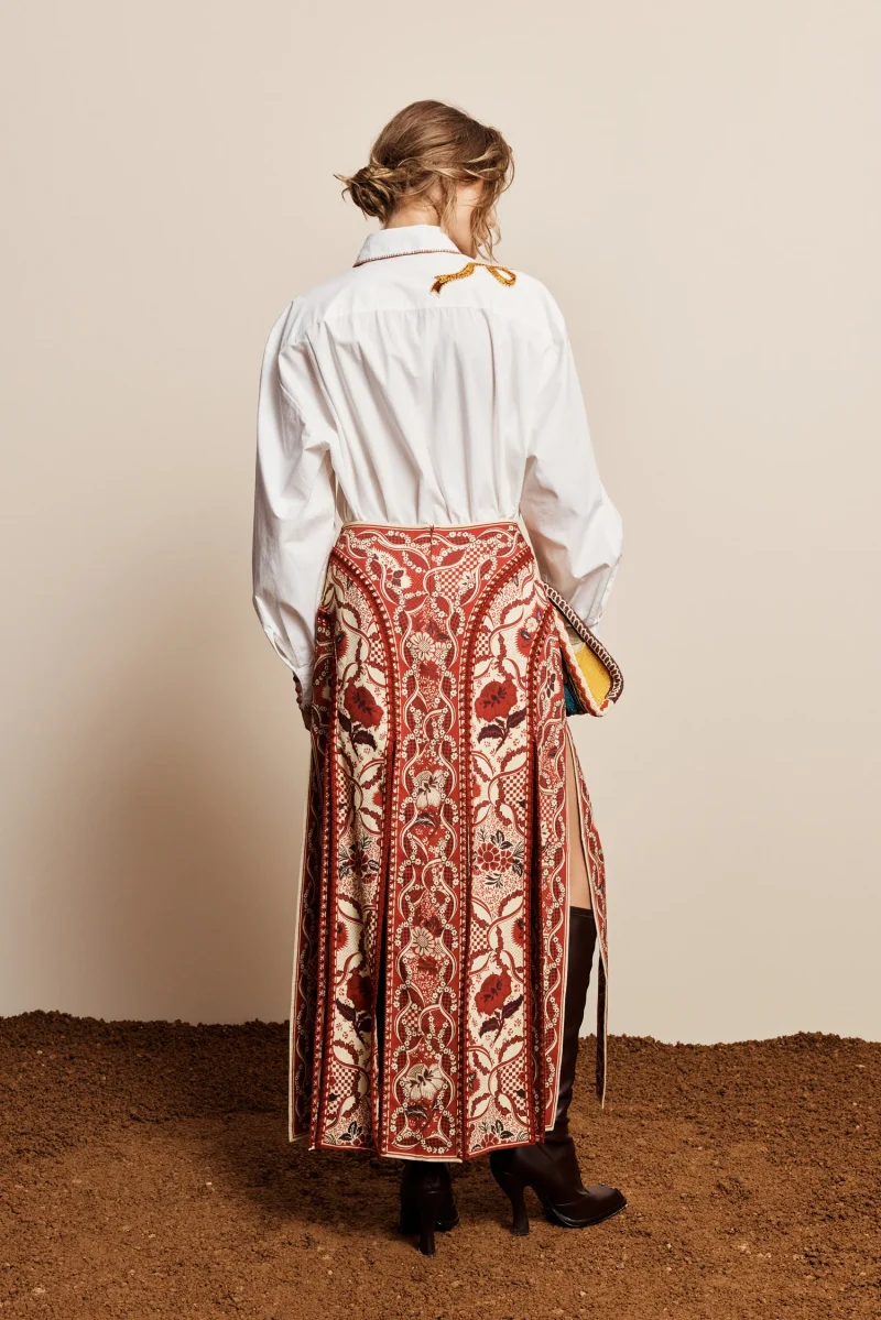 Camasa Alemais Westwood Embellished alb - imagine 3