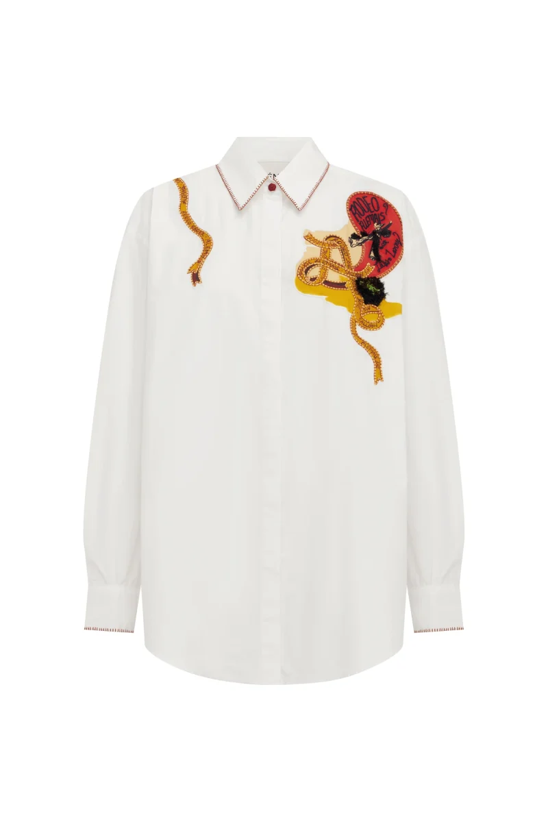Camasa Alemais Westwood Embellished alb
