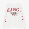 Bluza Drole De Monsieur logo-print alb