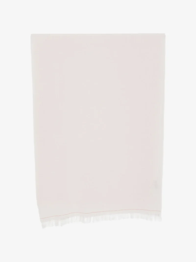 Esarfa Fabiana Filippi fringed-edge roz