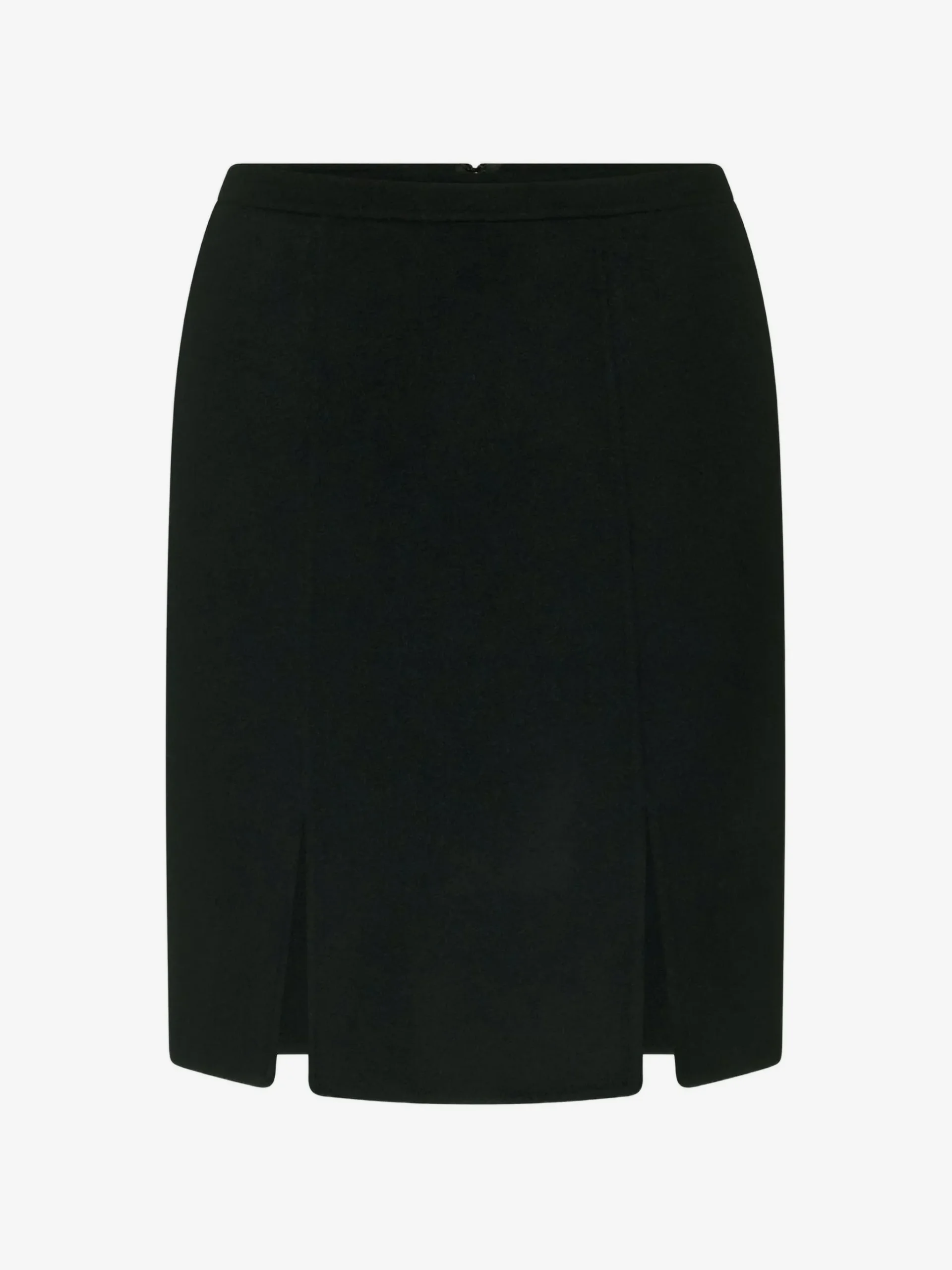 Fusta midi LouLou De Saison double-slit negru