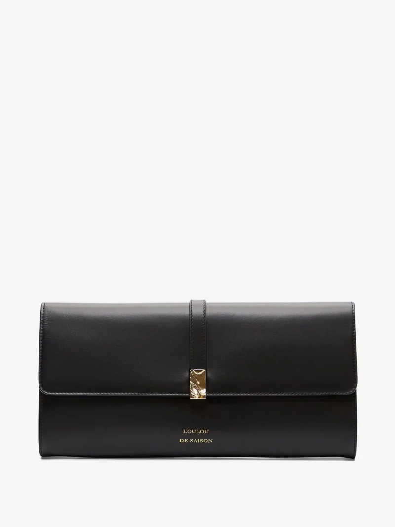Clutch LouLou De Saison Elmer negru