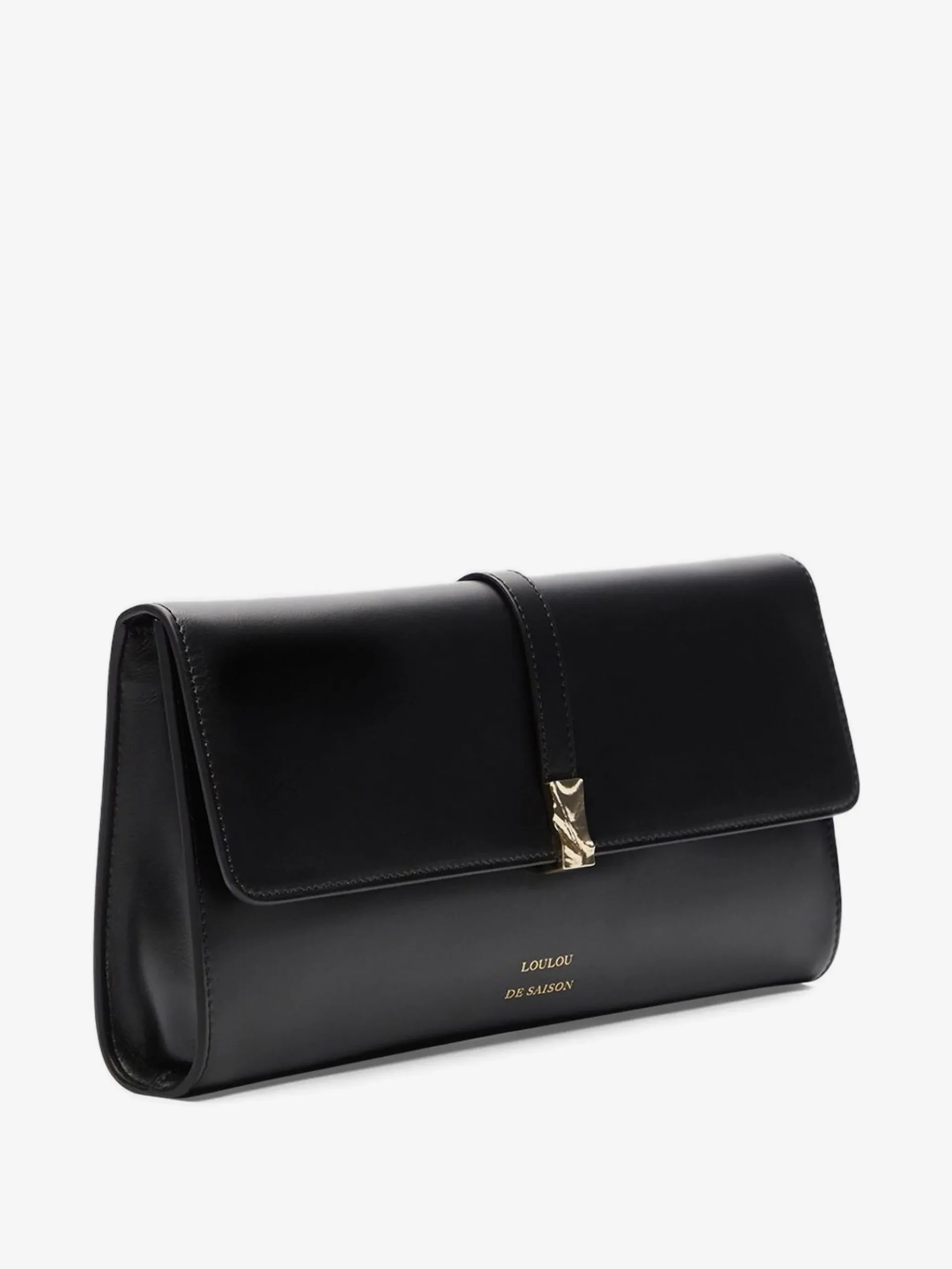 Clutch LouLou De Saison Elmer negru - imagine 5