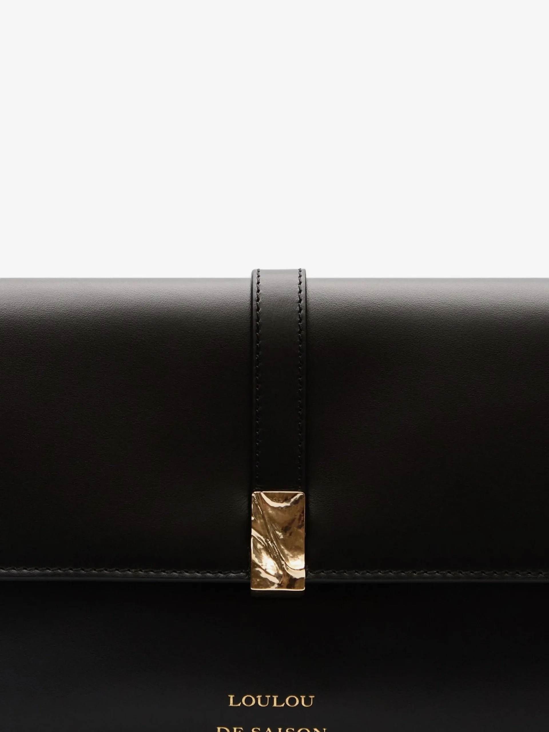 Clutch LouLou De Saison Elmer negru - imagine 4