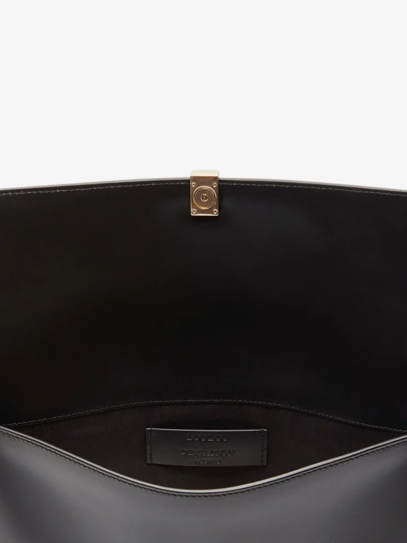 Clutch LouLou De Saison Elmer negru - imagine 3
