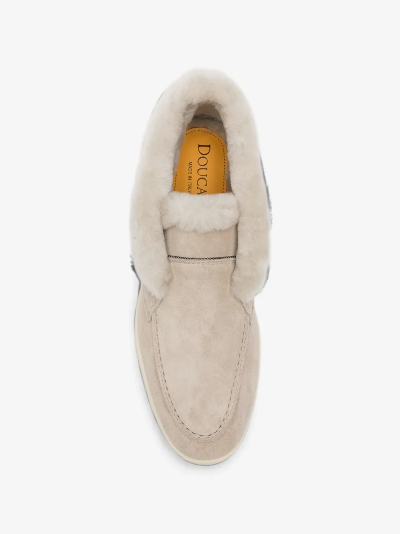 Ghete Doucal's Joanne RS suede gri - imagine 3