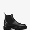 Ghete Doucal's brogue-detail ankle negru