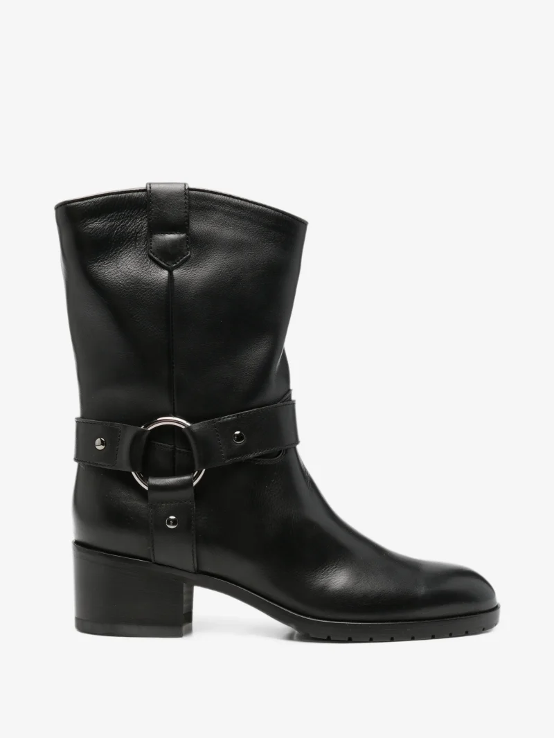 Ghete Doucal's harness-detail negru