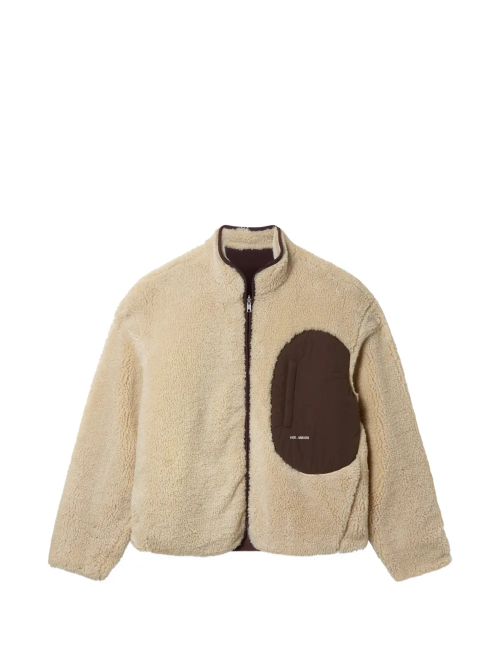 Jacheta Axel Arigato Moss fleece panelled bej