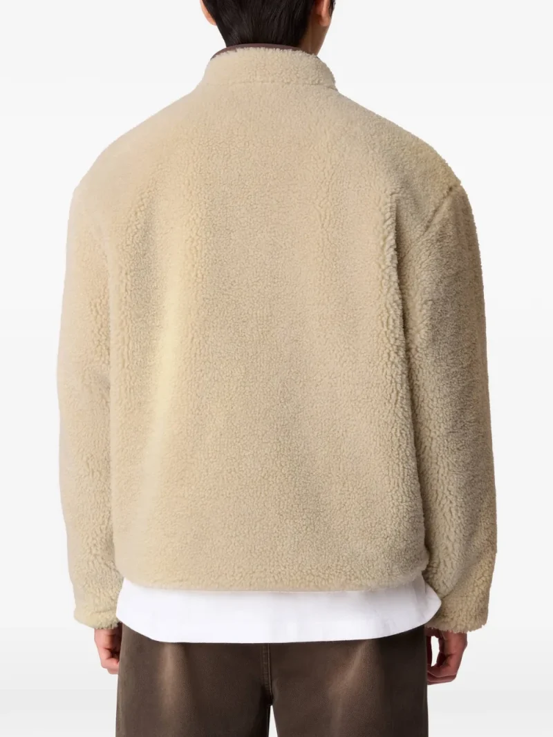 Jacheta Axel Arigato Moss fleece panelled bej - imagine 3