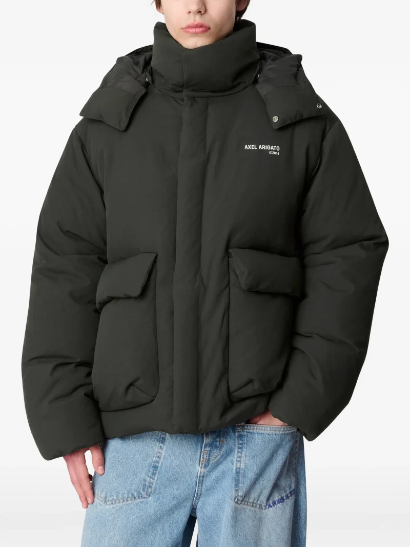 Jacheta Axel Arigato Tent puffer negru - imagine 6