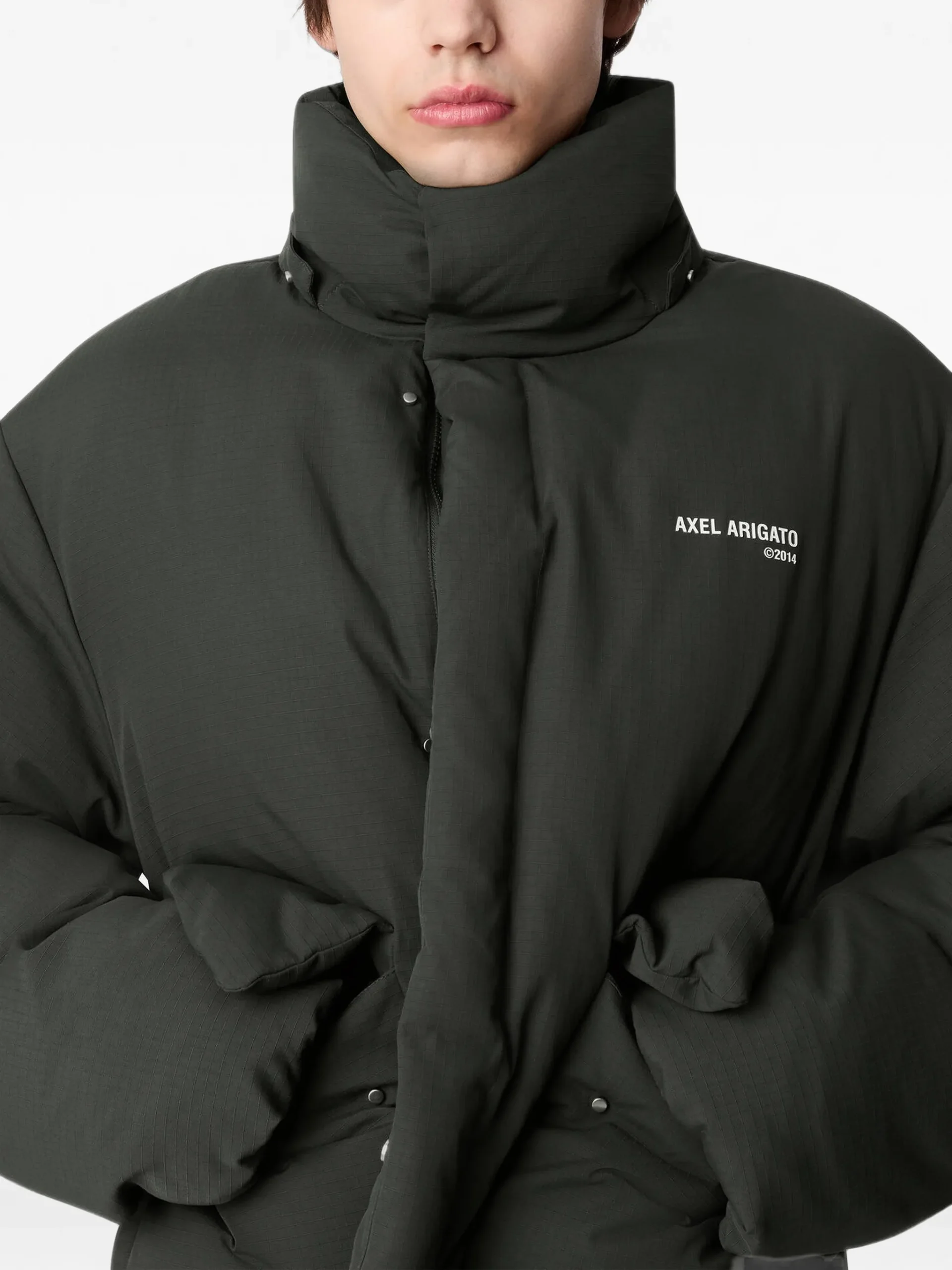 Jacheta Axel Arigato Tent puffer negru - imagine 3