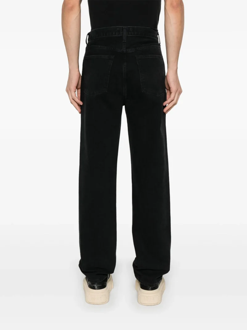 Jeans AGOLDE Waldon negru - imagine 4