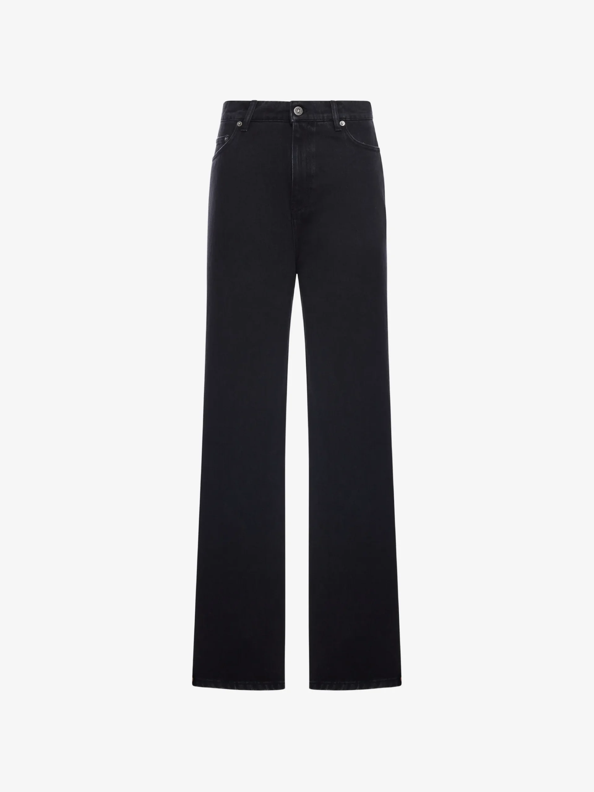 Jeans Golden Goose five-pockets negru