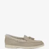 Loafers Doucal's shearling-trim tassel gri