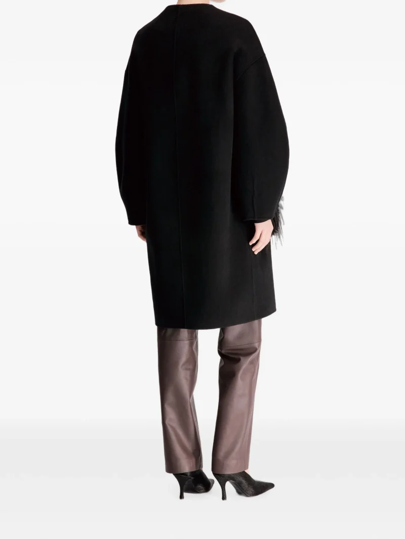 Palton LouLou De Saison Cilia negru - imagine 4