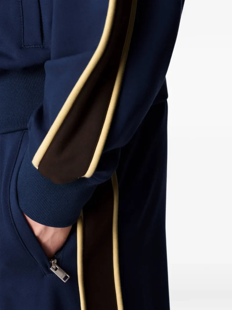 Pantaloni Axel Arigato Curb side-stripe albastru - imagine 3