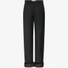 Pantaloni LouLou De Saison Haden faux fur-trim