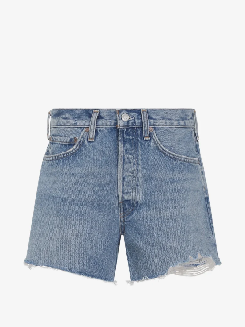Pantaloni scurti AGOLDE Parker albastru