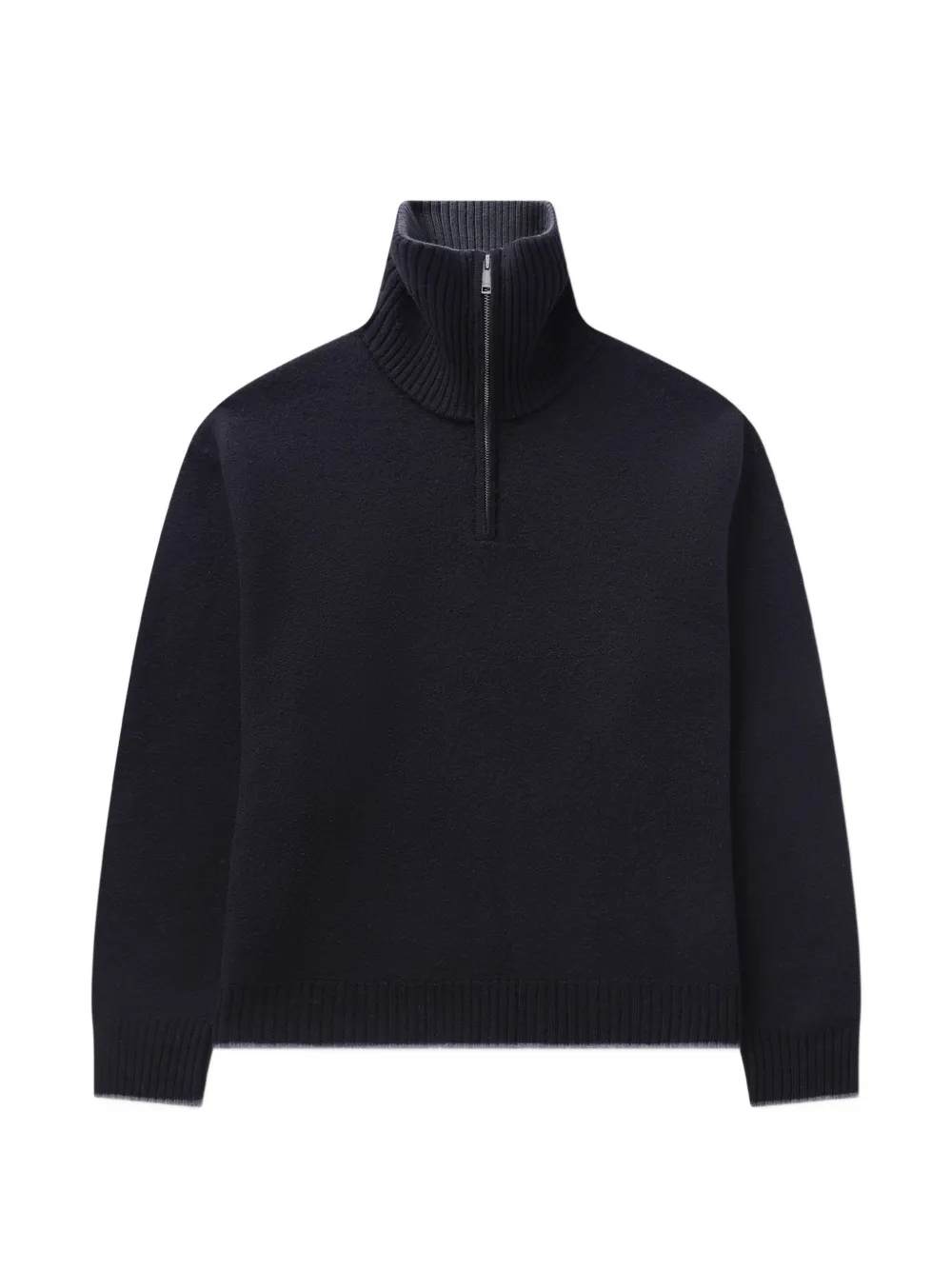 Pulover Axel Arigato Trace half-zip negru