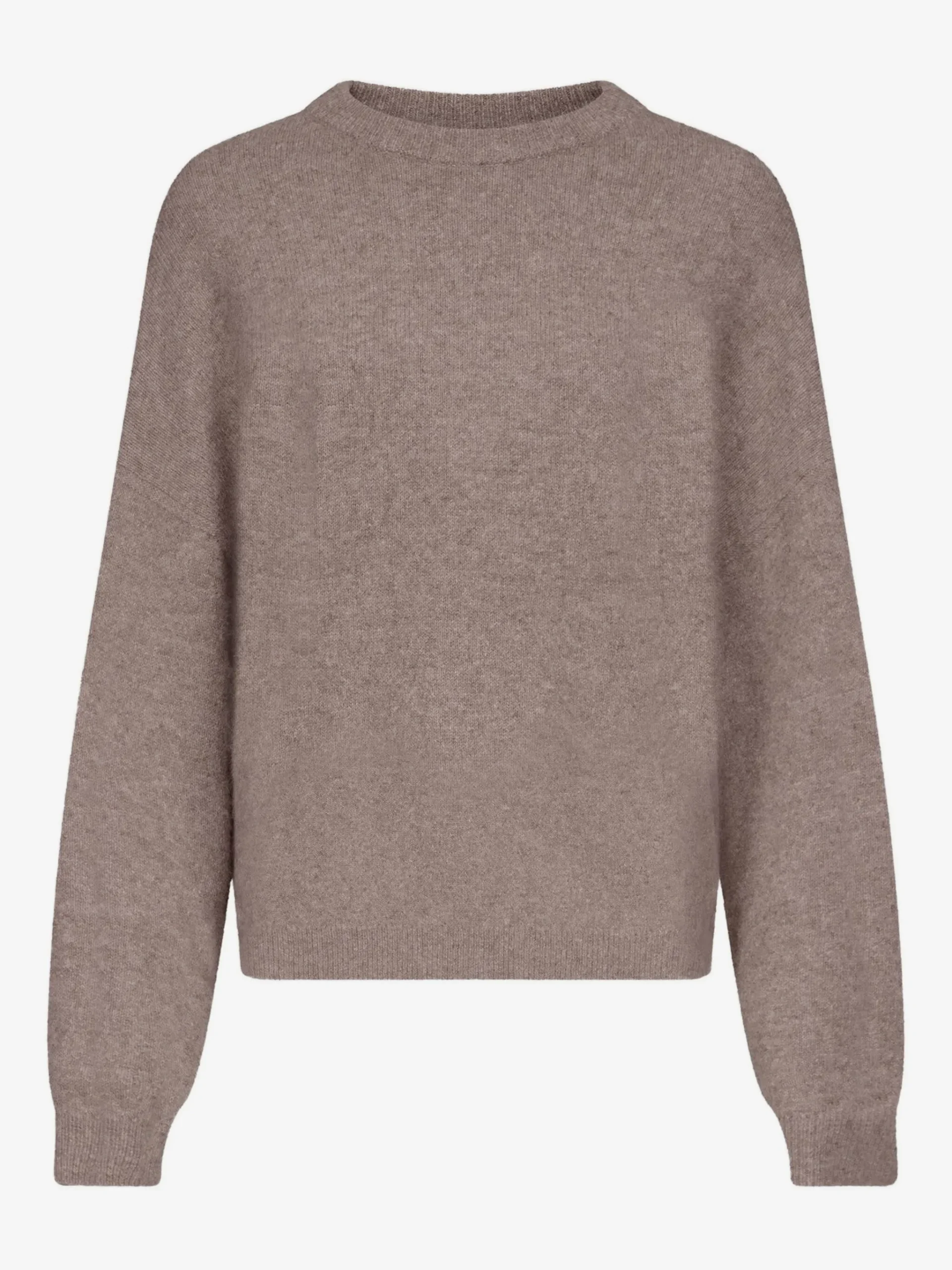 Pulover LouLou De Saison Tristan crew-neck maro