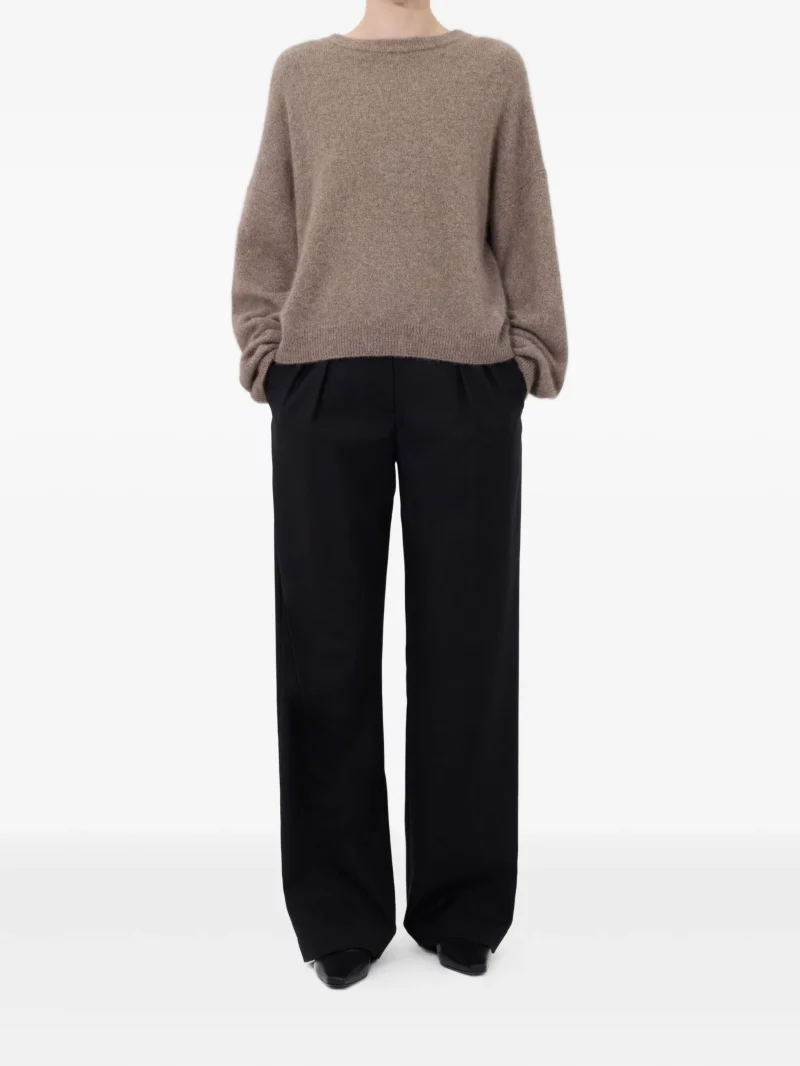Alternative view of Pulover LouLou De Saison Tristan crew-neck maro