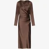 Rochie LouLou De Saison draped maro